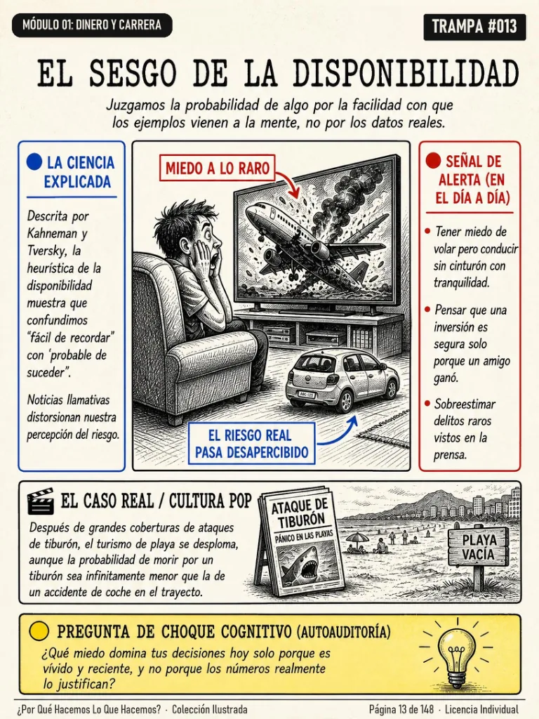 Trampa #013: El Sesgo de la Disponibilidad